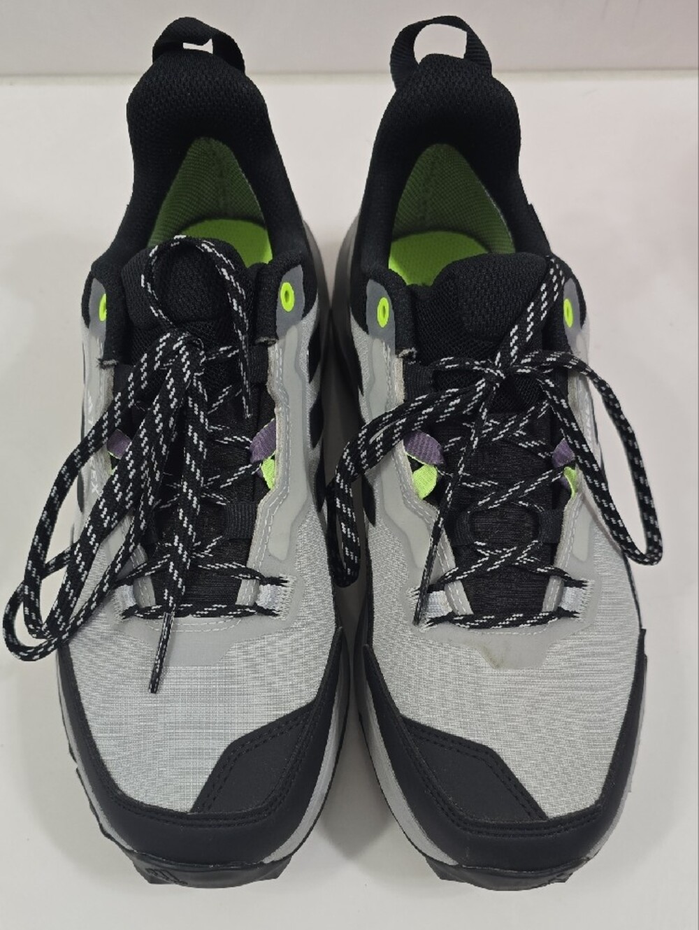 adidas Terrex AX4 Trail Shoes Sz 7.5 — Gray / Black / Purple - Picture 3 of 12